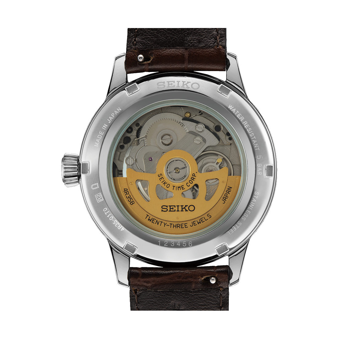 SRPK15J1 Reloj Seiko Presage Cocktail de caballero pulsera de piel