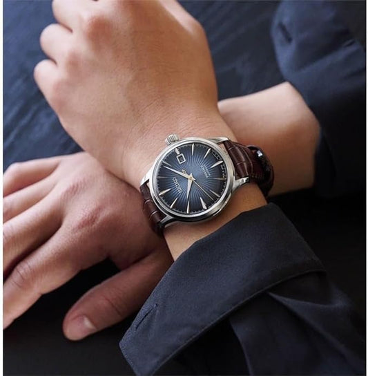 Seiko Presage Cocktail de caballero pulsera de piel – SRPK15J1