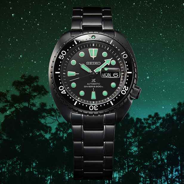 Seiko Prospex Black Series de hombre correa de metal – SRPK43K1