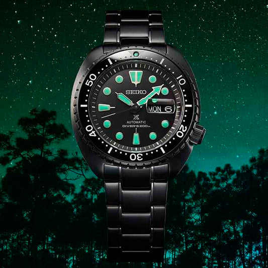 Seiko Prospex Black Series de hombre correa de metal – SRPK43K1
