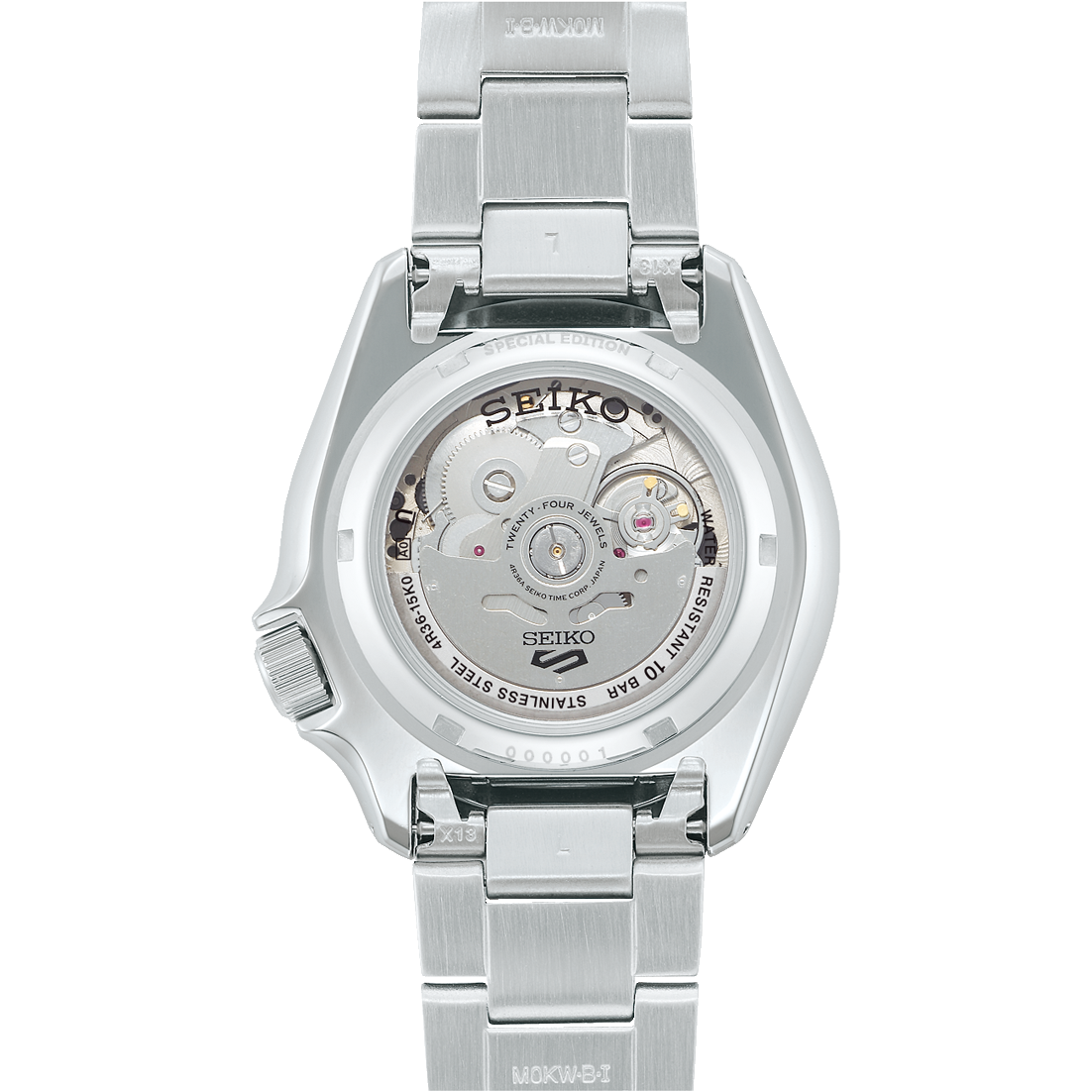 Seiko 5 Sports de hombre pulsera de acero inoxidable – SRPK65K1