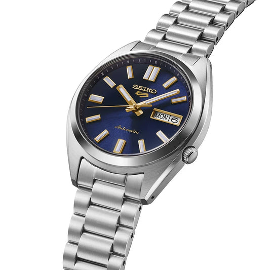 Seiko 5 de hombre pulsera de metal 45 mm – SRPL55K1
