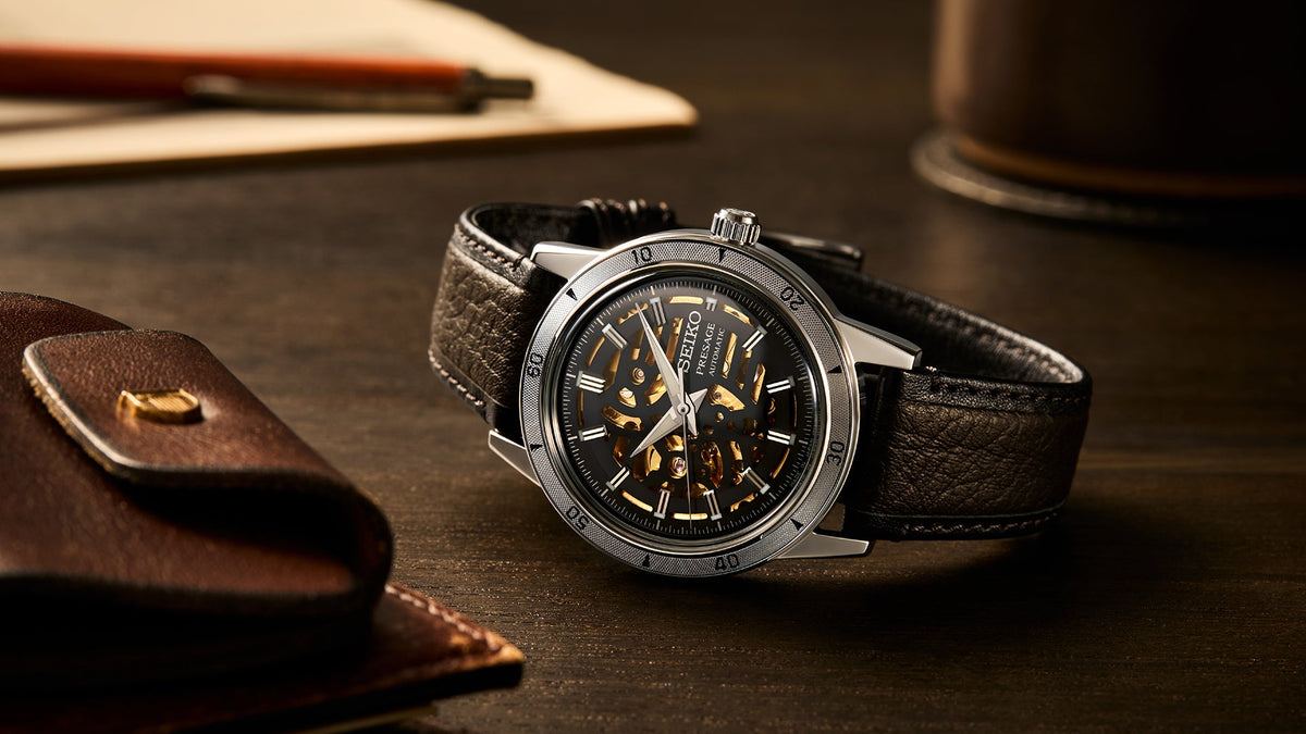 Seiko Presage Automático SSA461J1 de hombre correa de cuero