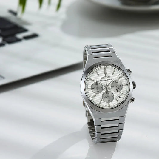 Seiko Chronograph de caballero pulsera de metal – SSB451P1