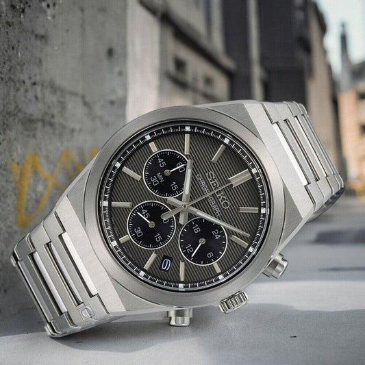 Seiko Classic Chronograph de hombre pulsera de metal – SSB455P1