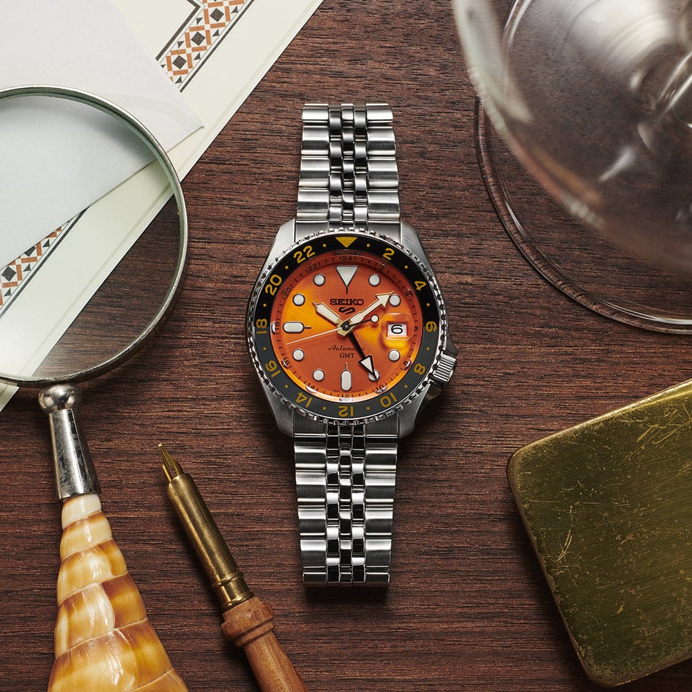 Seiko Serie 5 Análogo para Hombre con Brazalete de Metal – SSK005K1