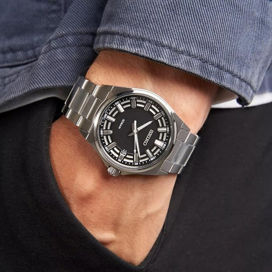 Seiko para caballero pulsera de acero inoxidable – SUR505P1