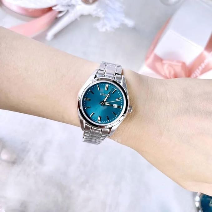Seiko Dress Blue de dama pulsera de metal – SUR531P1