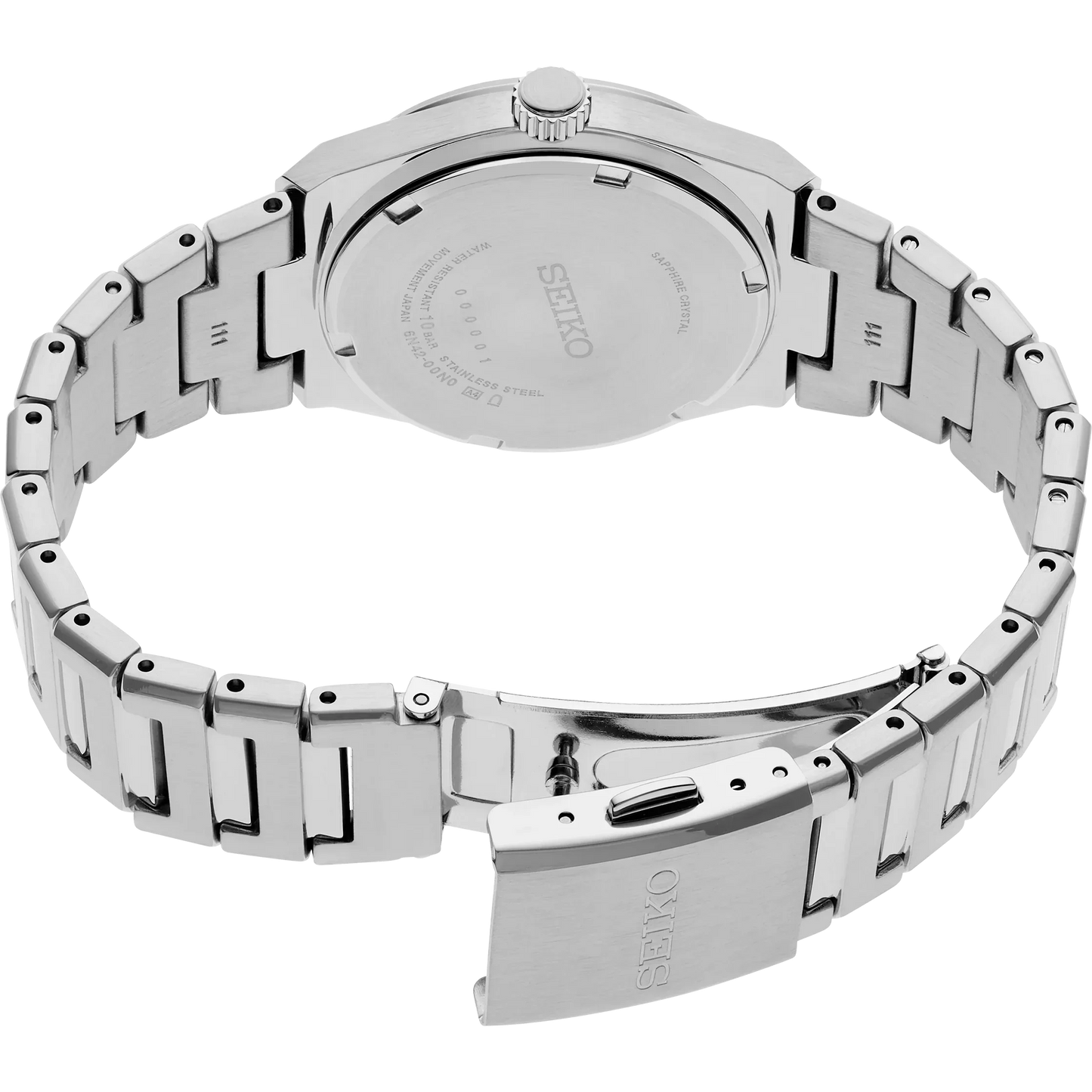 SUR573P1 Reloj Seiko Essentials de señorita pulsera de metal 34 mm