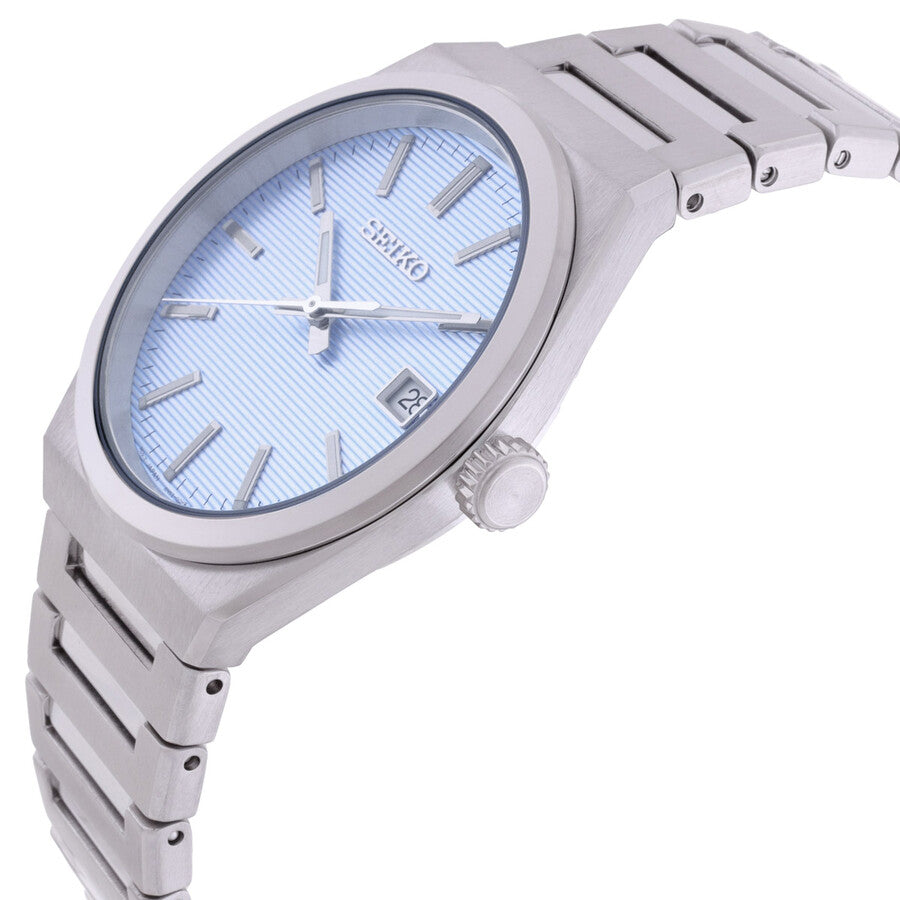 Seiko Essentials de caballero banda de acero inoxidable 39 mm – SUR599P1