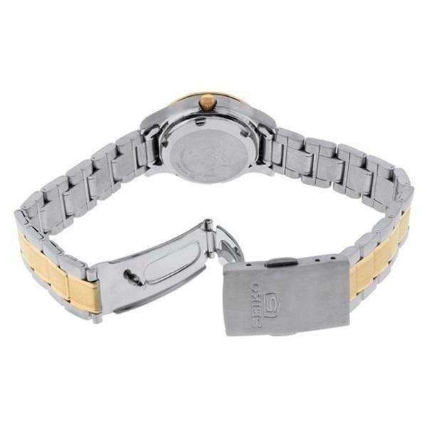 Seiko 5 para Mujer con Pulsera de Acero Inoxidable – SYMD94K1