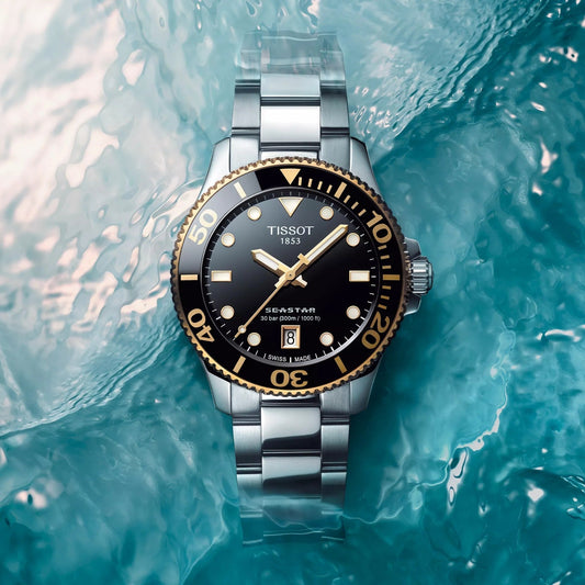 Tissot Seastar 1000 de hombre correa de metal – T120.210.21.051.00