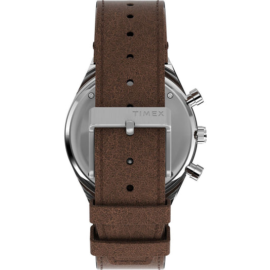 Timex Q Chronograph de hombre correa de cuero – TW2V42800