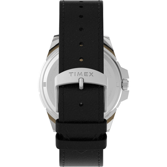 Timex Premium Showcase de hombre pulsera de cuero 45 mm – TW2V79100