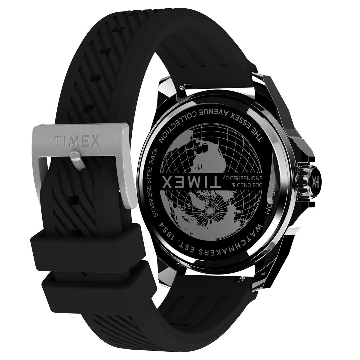Timex Essex de hombre correa de caucho – TW2W42900