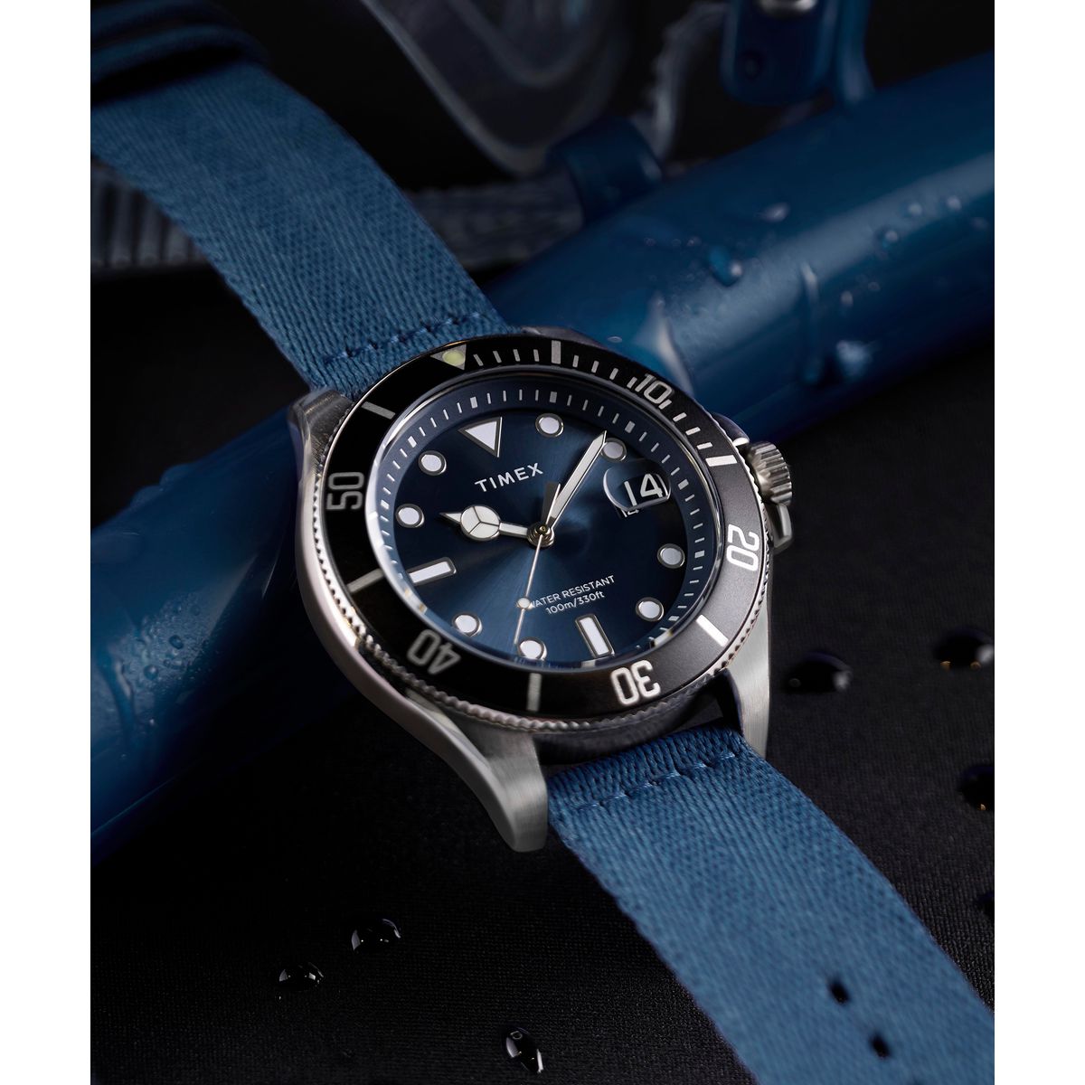 Timex Harborside Coast de hombre correa de tela – TW2W62700
