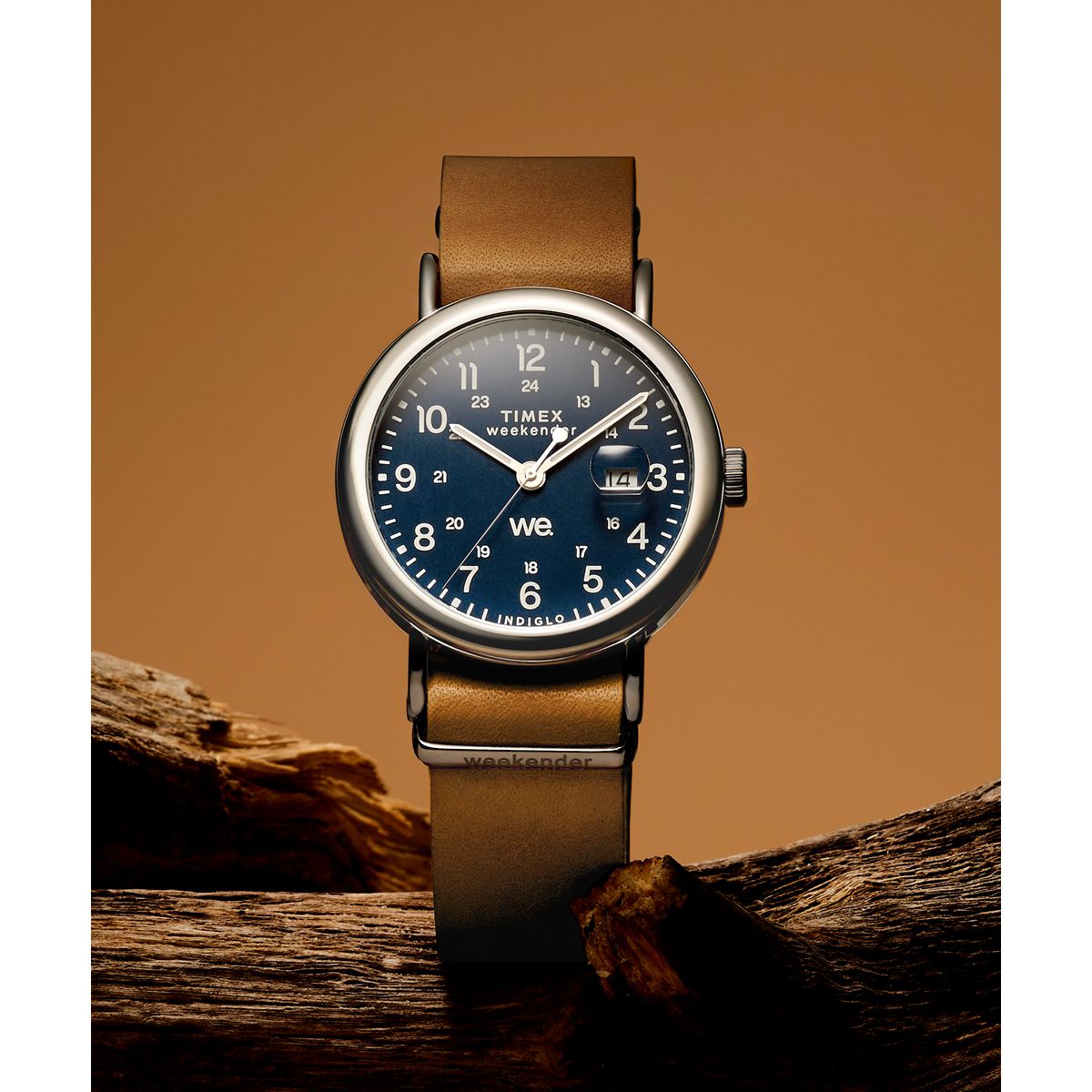 Timex Weekender unisex correa de piel – TW2W86800