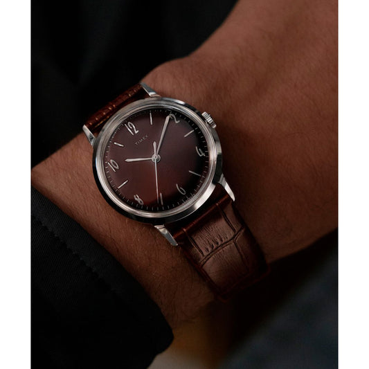 Timex Marlin de hombre correa de cuero – TW2W93300