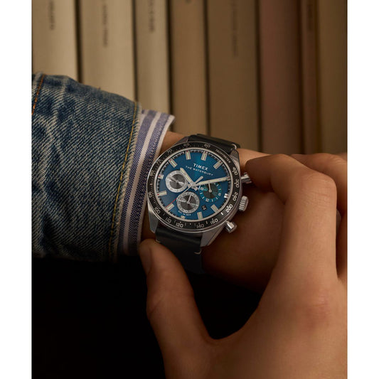 Timex Waterbury de hombre correa de piel – TW2Y18600
