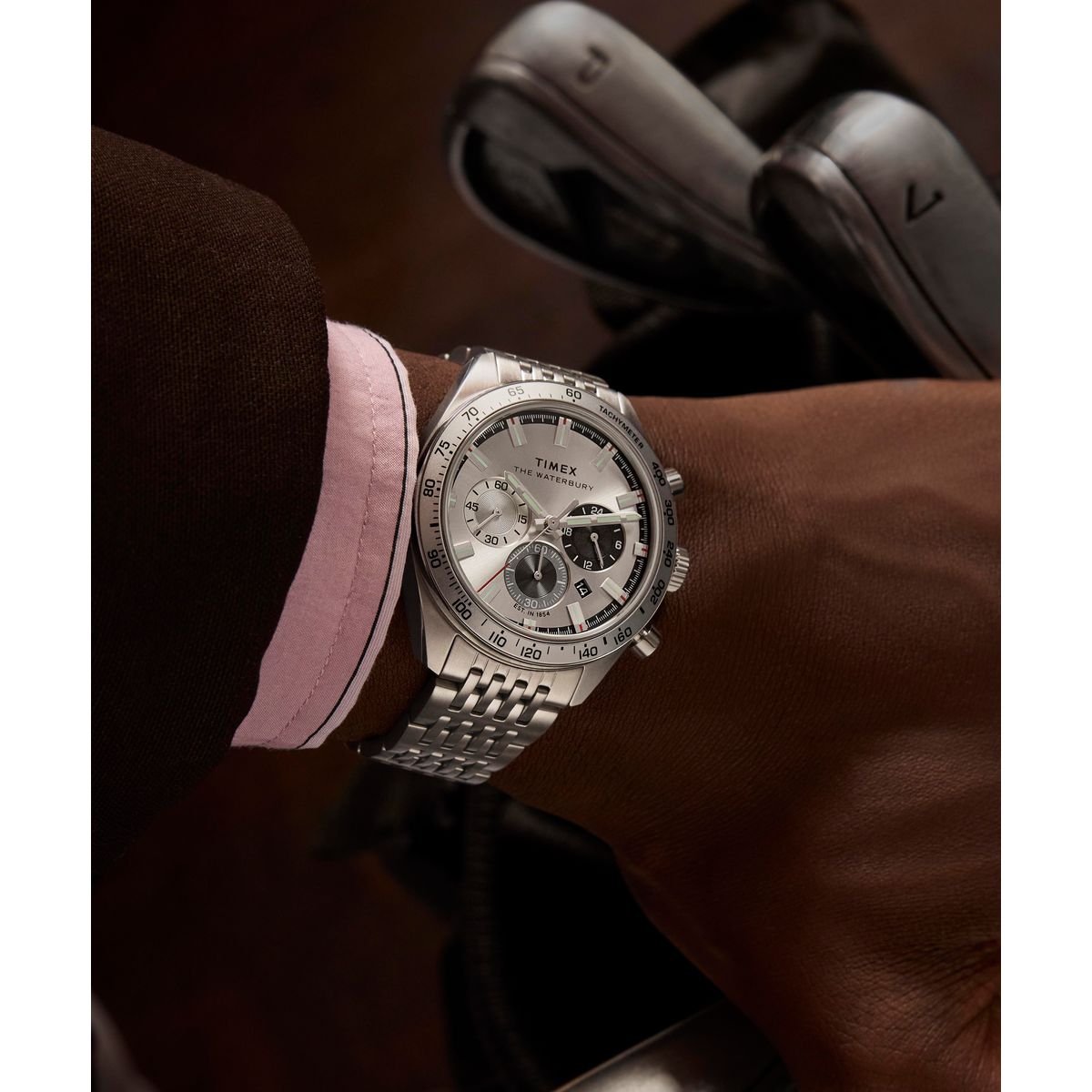 Timex Waterbury de hombre correa de metal – TW2Y18700