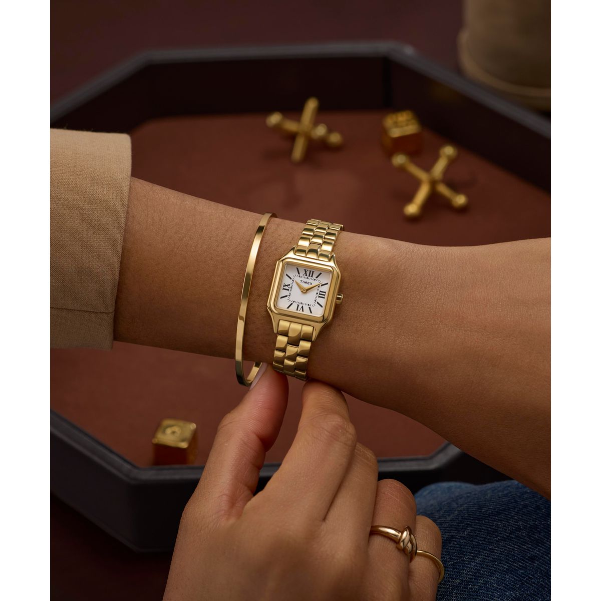 Timex Addison de dama banda de acero inoxidable – TW2Y23700
