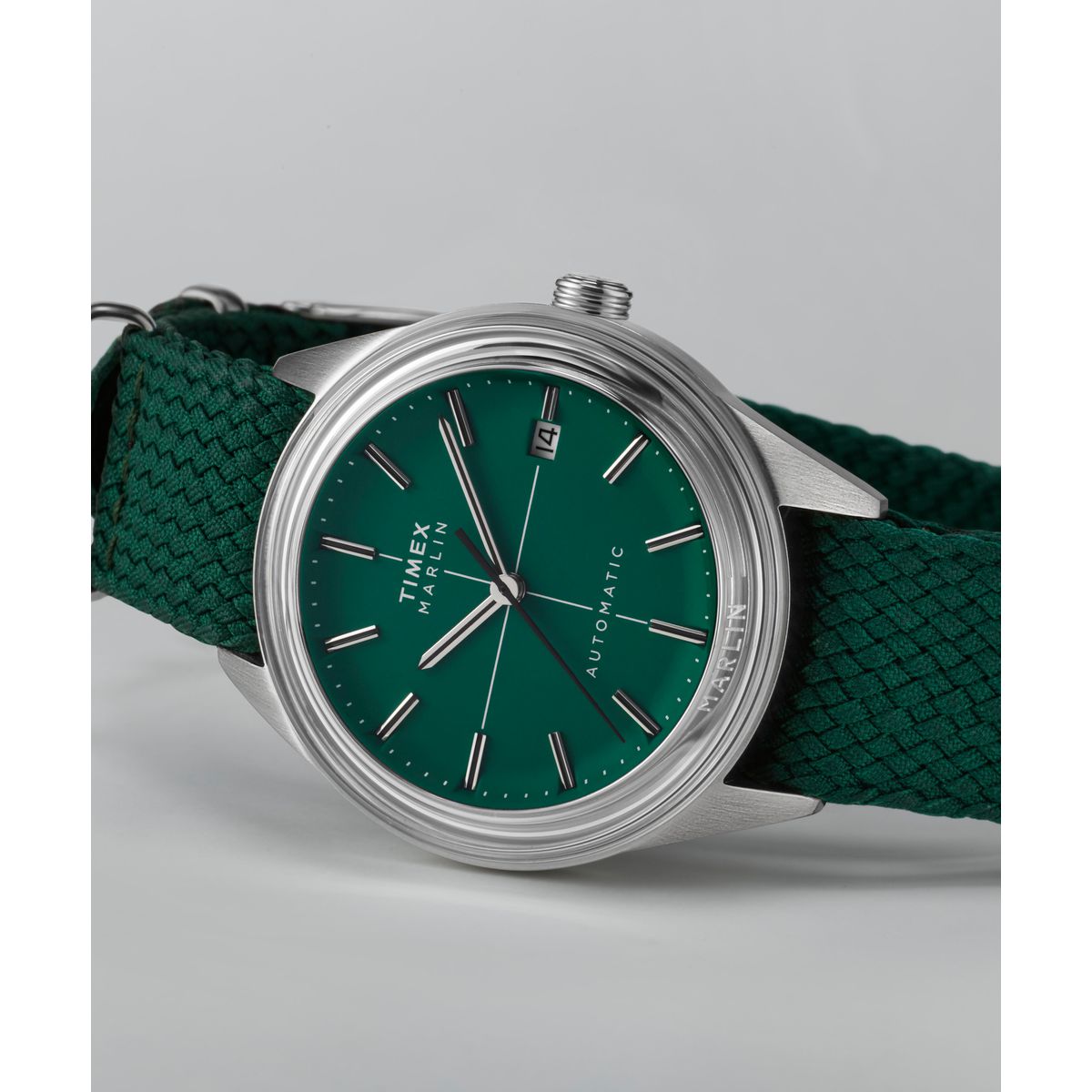 Timex Marlin Jet Automático de hombre correa de tela – TW2Y24400