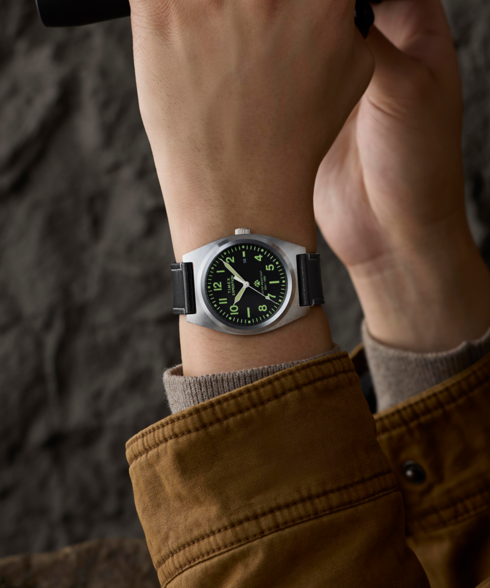 Timex Expedition Capstone de caballero correa de cuero – TW2Y30700