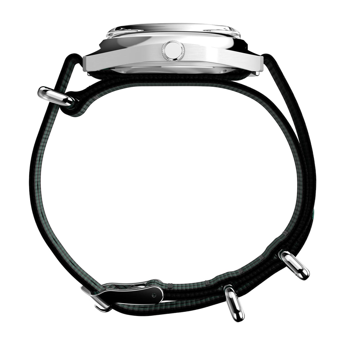 Timex Q Enigma de caballero banda de tela – TW2Y34700
