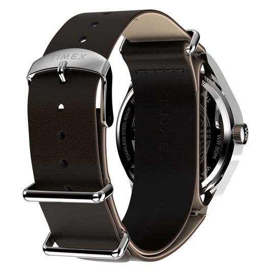 Timex Weekender de hombre pulsera de cuero – TW2Y35800