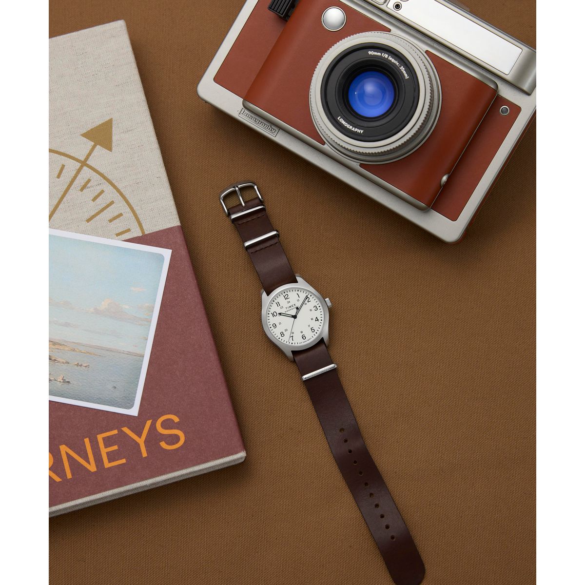 Timex Weekender de hombre pulsera de cuero – TW2Y35800