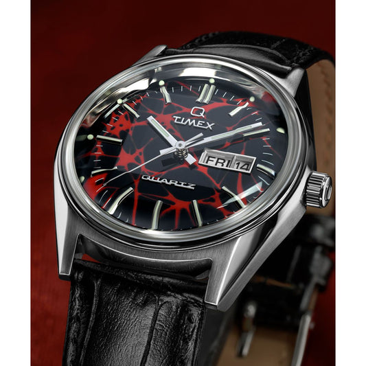 Timex Q de hombre pulsera de piel – TW2Y55700