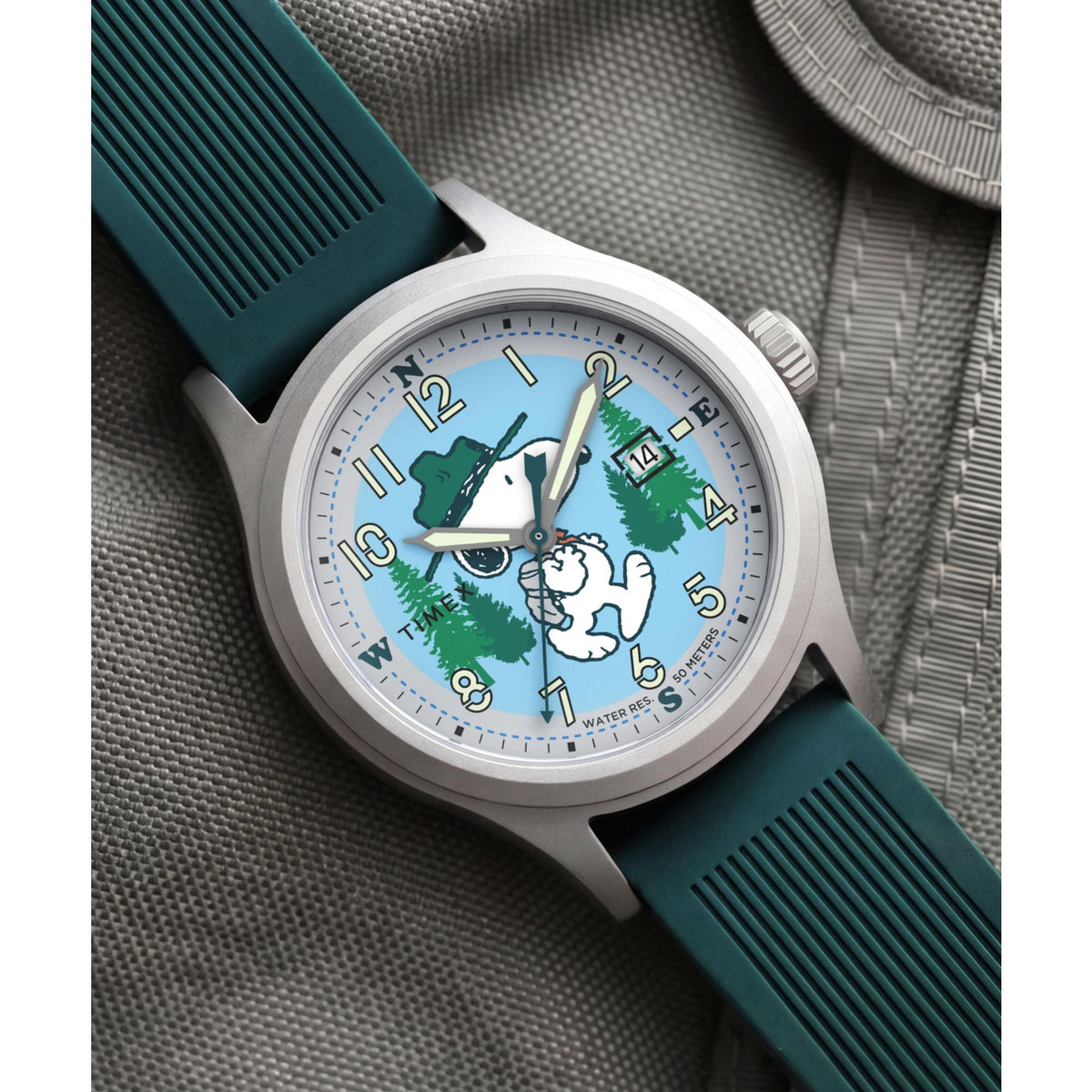 Timex Expedition x Peanuts de caballero correa de silicona Snoopy – TW2Y84800