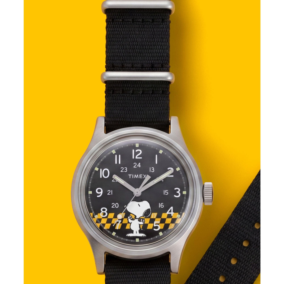 Timex MK1 x Peanuts de hombre correa de tela – TW2Y85400