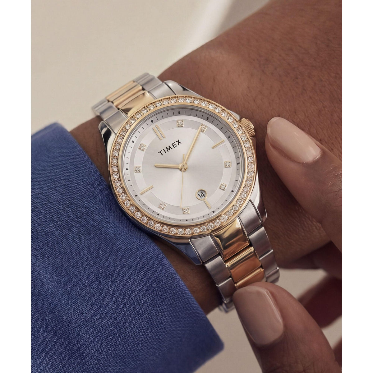 Timex Celine de dama correa de metal – TW6A04700