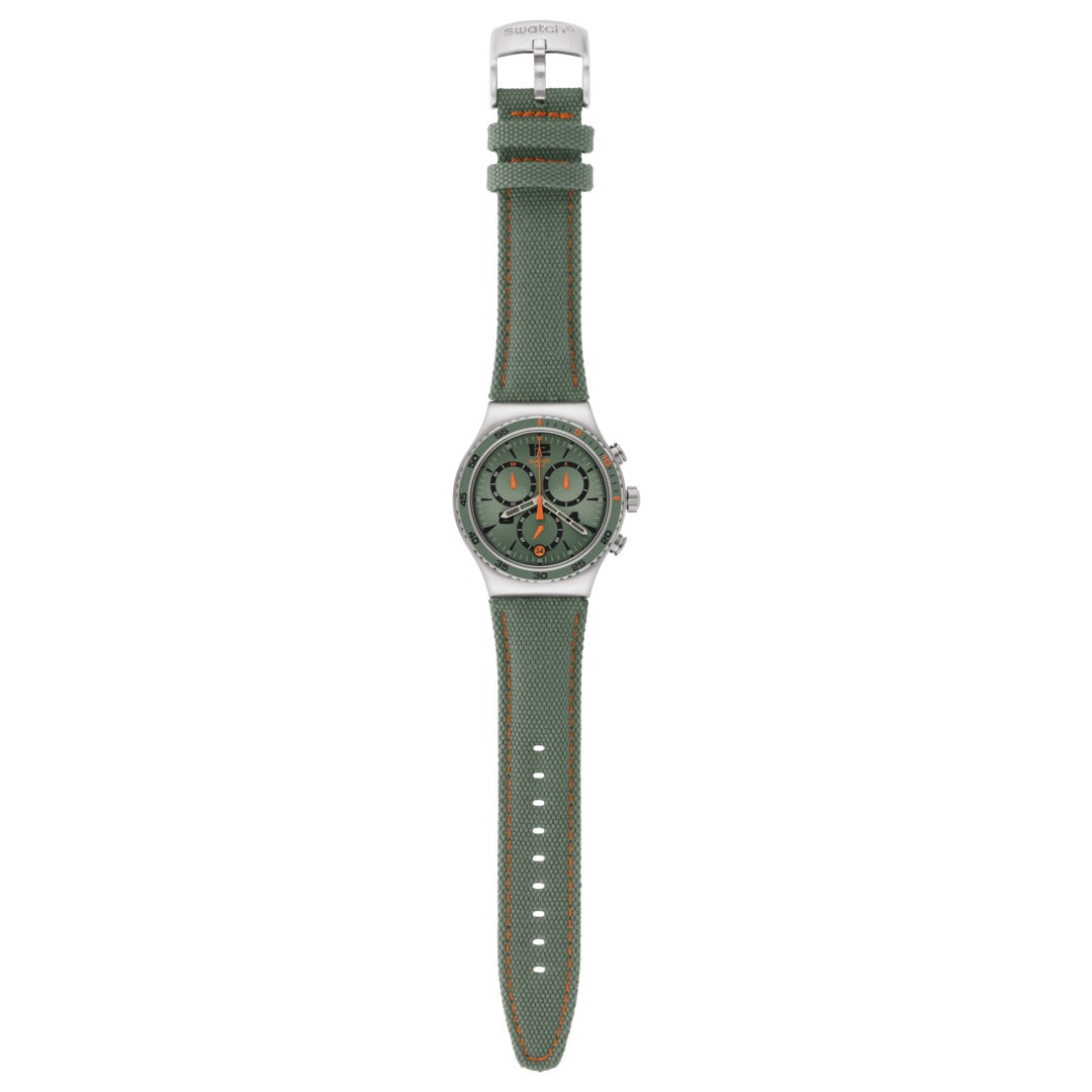 Swatch L'Heure du Marais de hombre correa de tela – YVS402