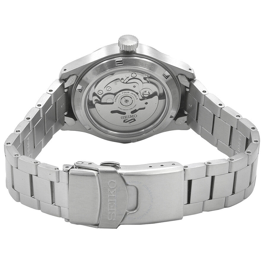 Seiko Serie 5 Análogo para Hombre con Brazalete de Metal Inoxidable – SRPJ81K1