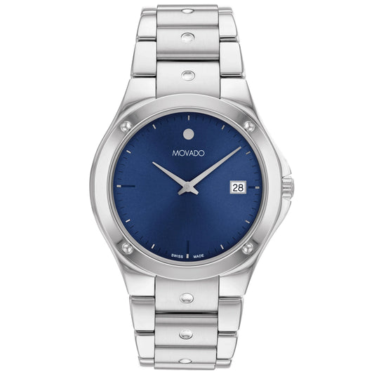 Movado Excel unisex pulsera de metal 40 mm – 0607700