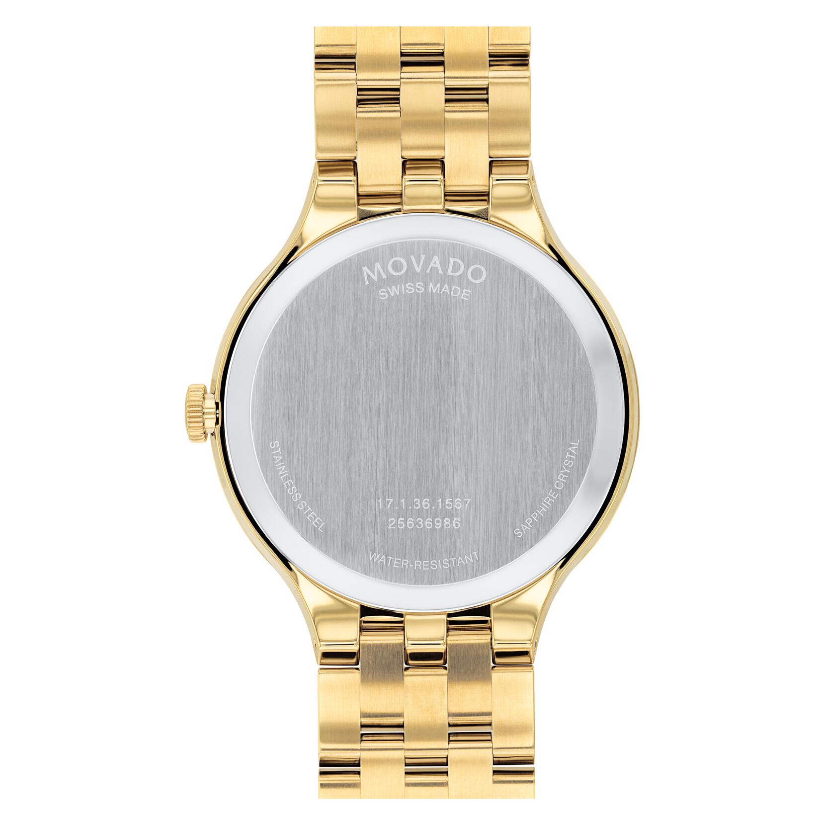 Movado Veturi de hombre pulsera de metal – 0607734