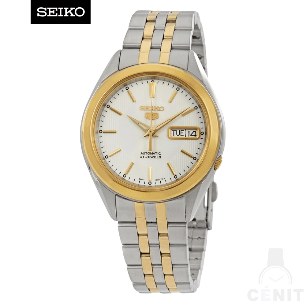 Reloj Seiko 5 Automático 37MM Bitono