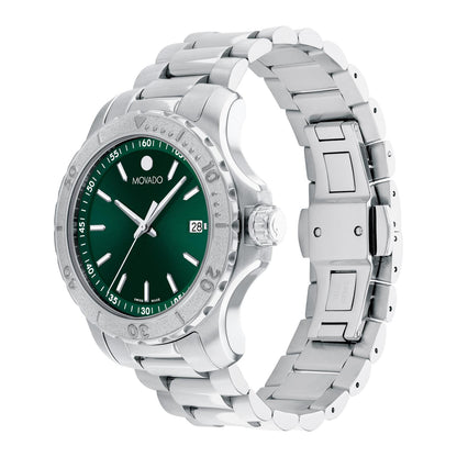 Movado Active Sport de hombre correa de metal 40 mm – 2600167
