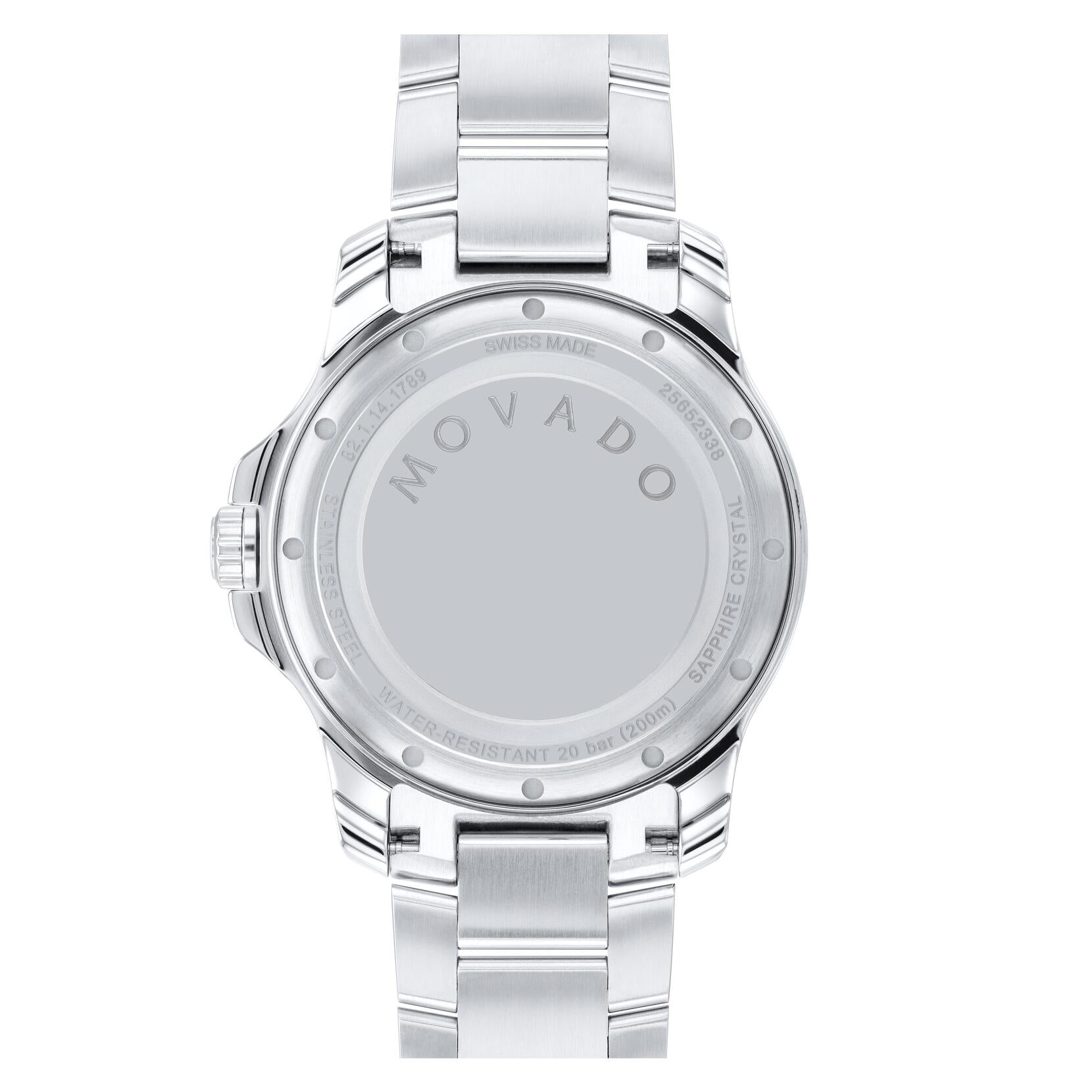 Movado Active Sport de hombre correa de metal 40 mm – 2600167
