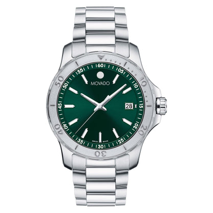 Movado Active Sport de hombre correa de metal 40 mm – 2600167