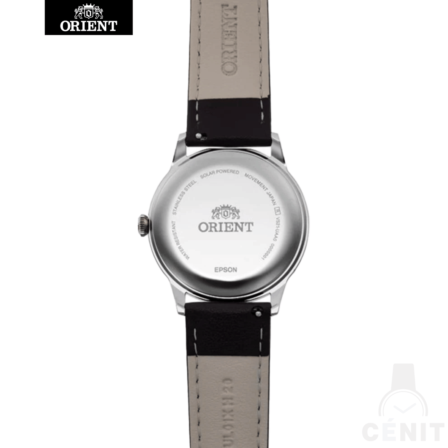 Orient Bambino 38MM Pulsera de Cuero Café Oscuro RA-WK0004L