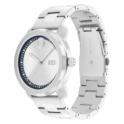 Movado Trend Propel de hombre pulsera de metal 43 mm – 3601031