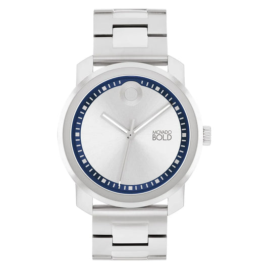 Movado Trend Propel de hombre pulsera de metal 43 mm – 3601031