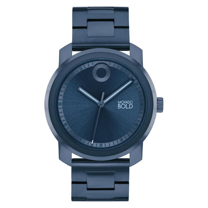 Movado Bold de hombre pulsera de metal  42 mm – 3601035