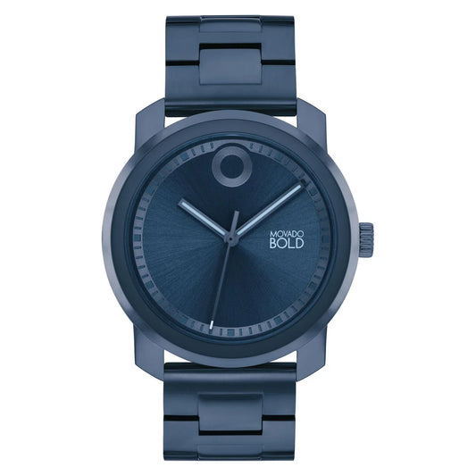 Movado Bold de hombre pulsera de metal  42 mm – 3601035