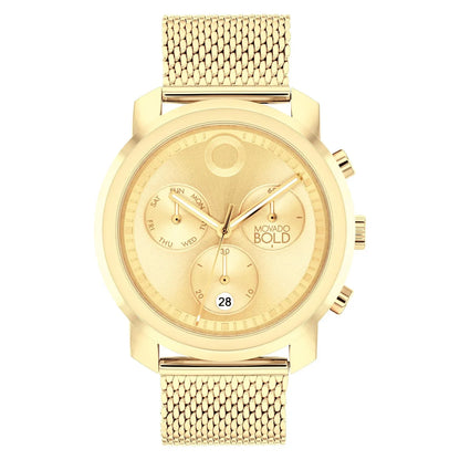 Movado Bold Trend Propel de hombre pulsera mesh 44mm – 3601046