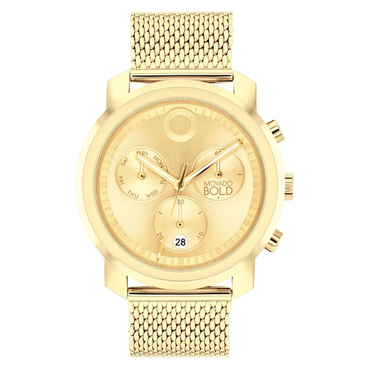 Movado Bold Trend Propel de hombre pulsera mesh 44mm – 3601046