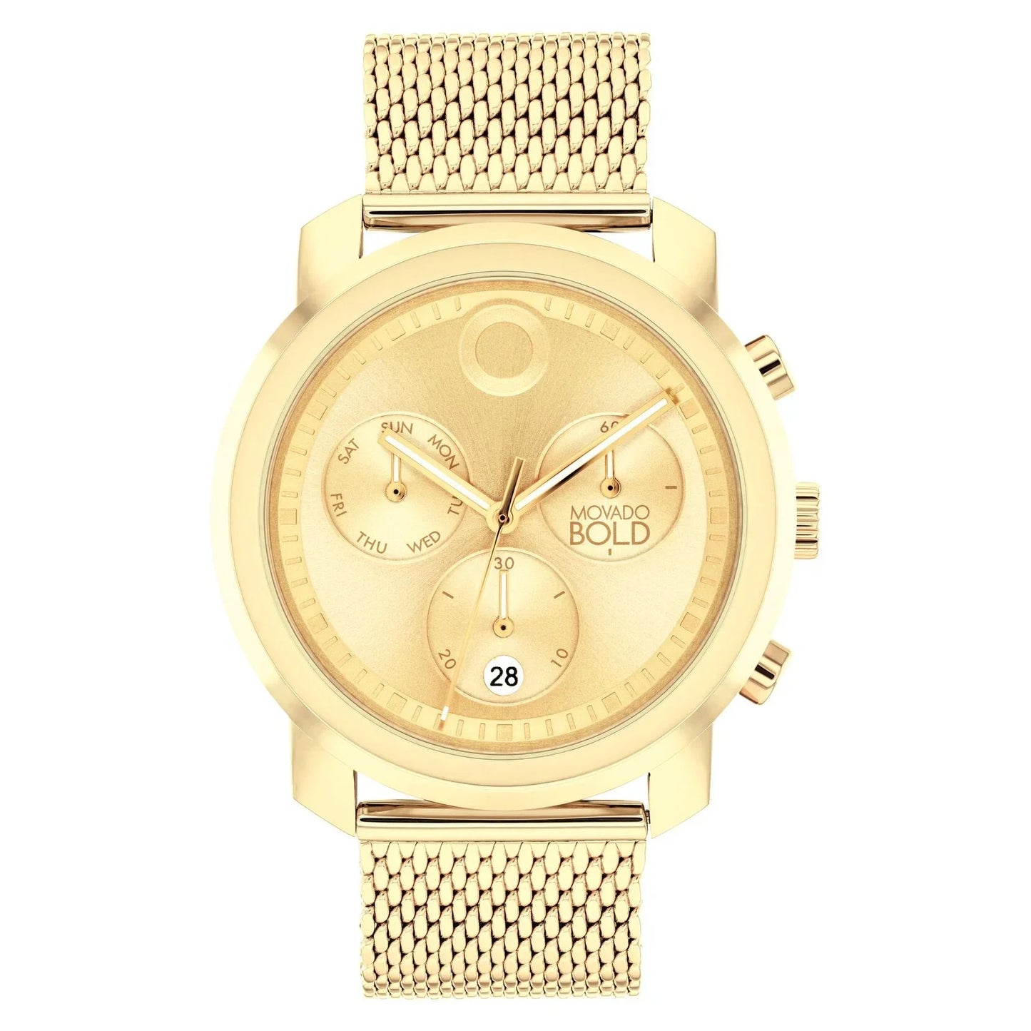 Movado Bold Trend Propel de hombre pulsera mesh 44mm – 3601046